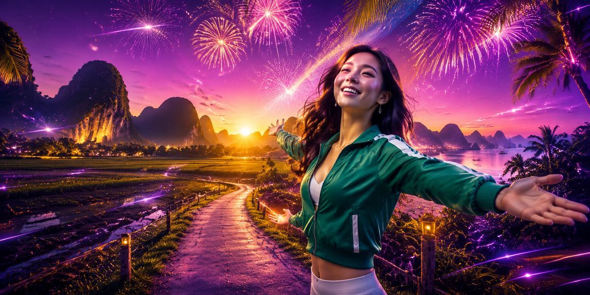 Không gian cá cược thể thao neon tại Ninh Bình về đêm